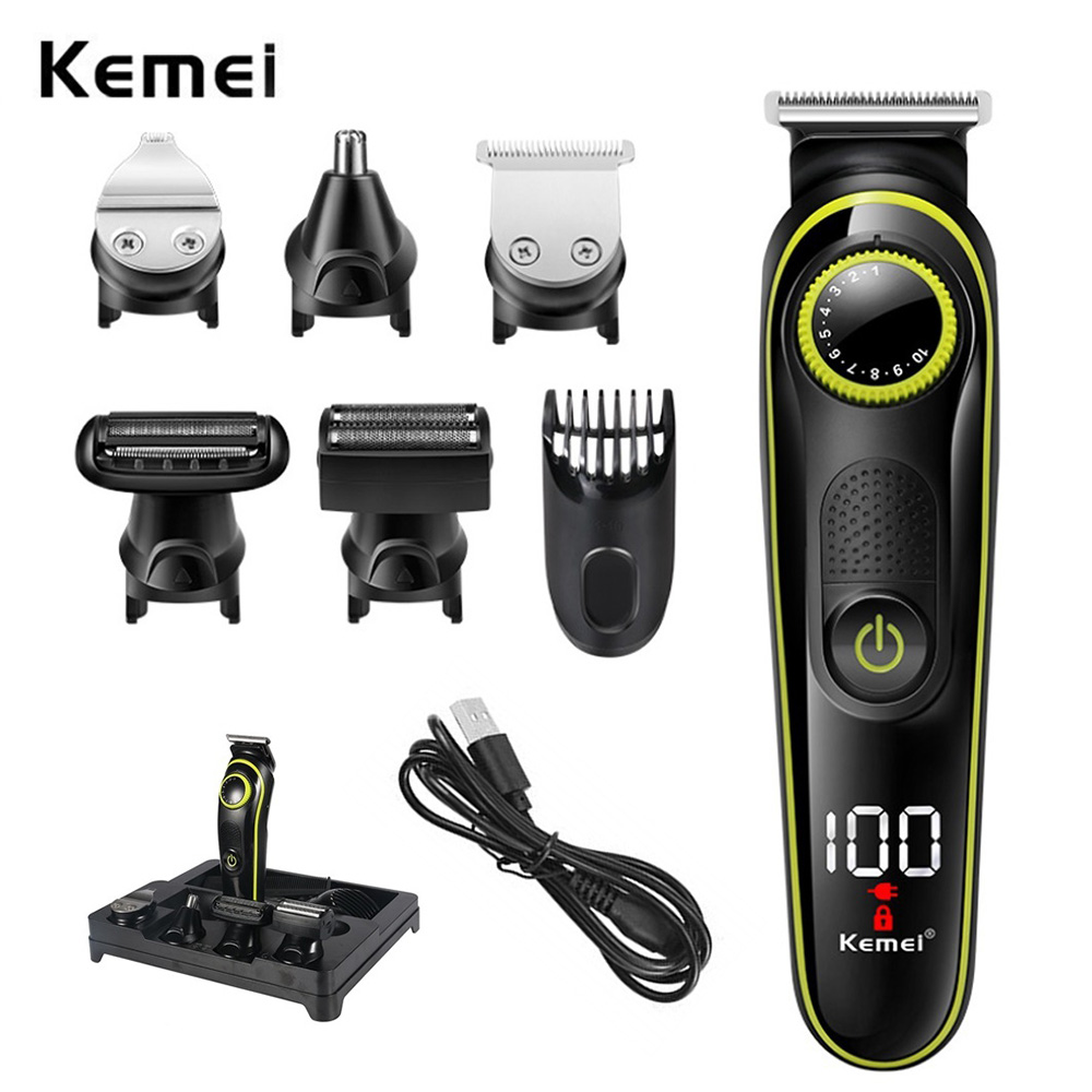 Men'S Grooming Haircut - Kemei 696 Multifunctional Trimmer Men Electric
