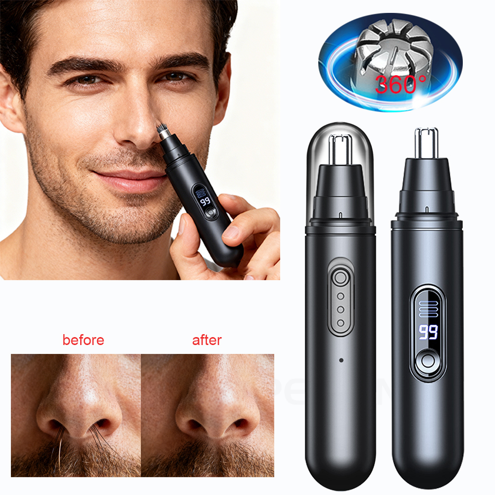 Nose Hair Trimmer - Electric Nose Hair Trimmer Painless Mini