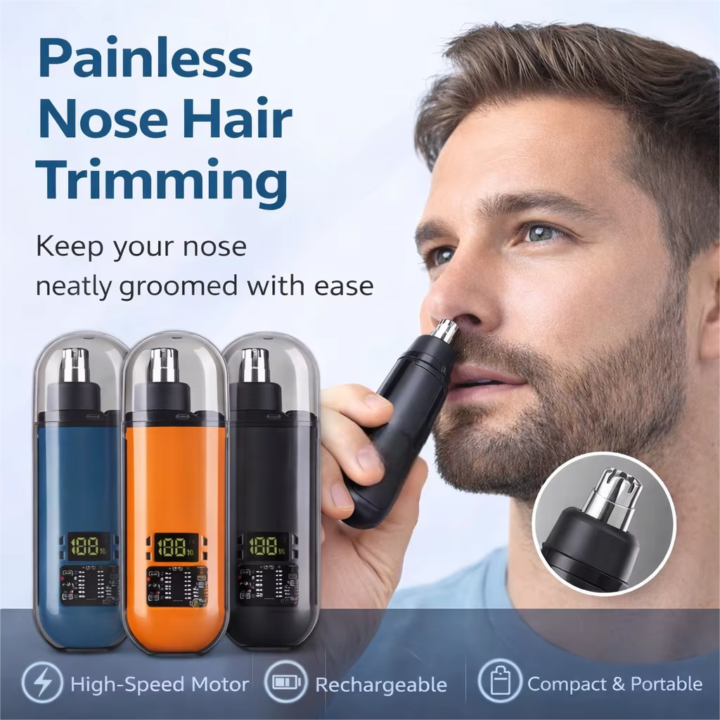 Nose Hair Trimmer - Nose Hair Trimmer Rechargeable Electric Nose