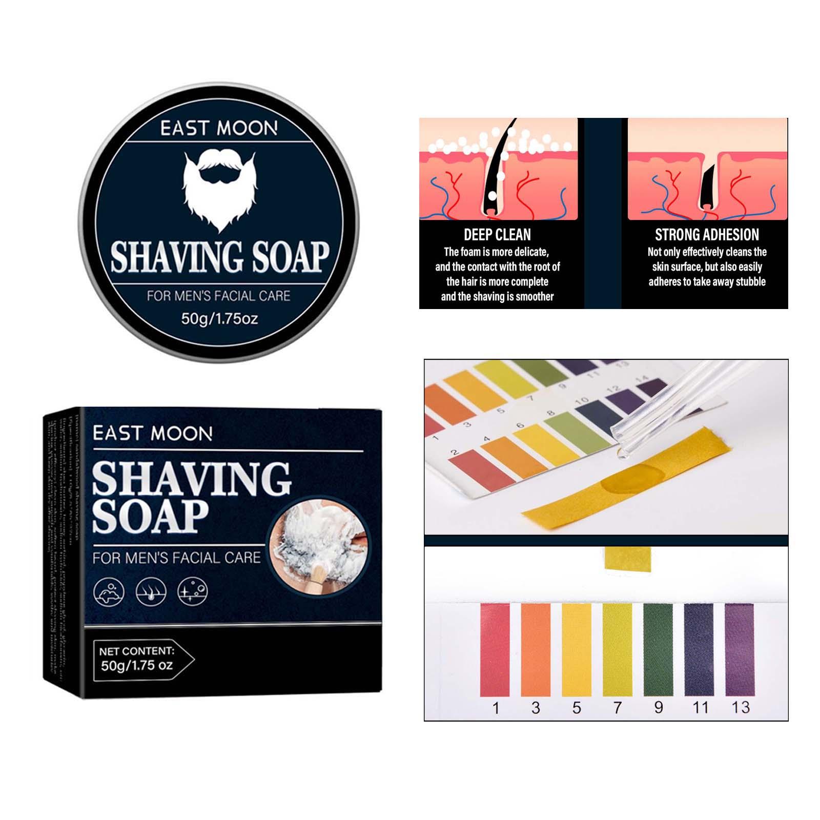 Shaving Bowl Soap - Men's Shave Soap Rich Lather Foaming