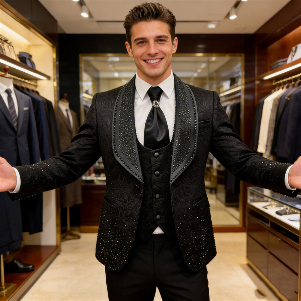 Mens Three Piece Formal Suit ( - đánh giá và giá Men'S Grooming Pictures