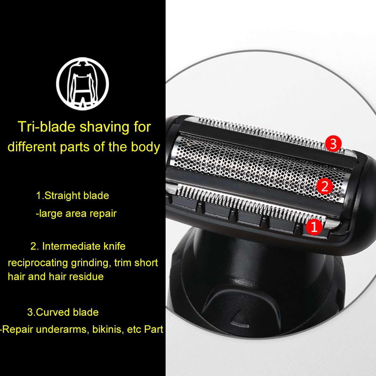 Kemei 696 Multifunctional Trim - đánh giá và giá Men'S Grooming Haircut