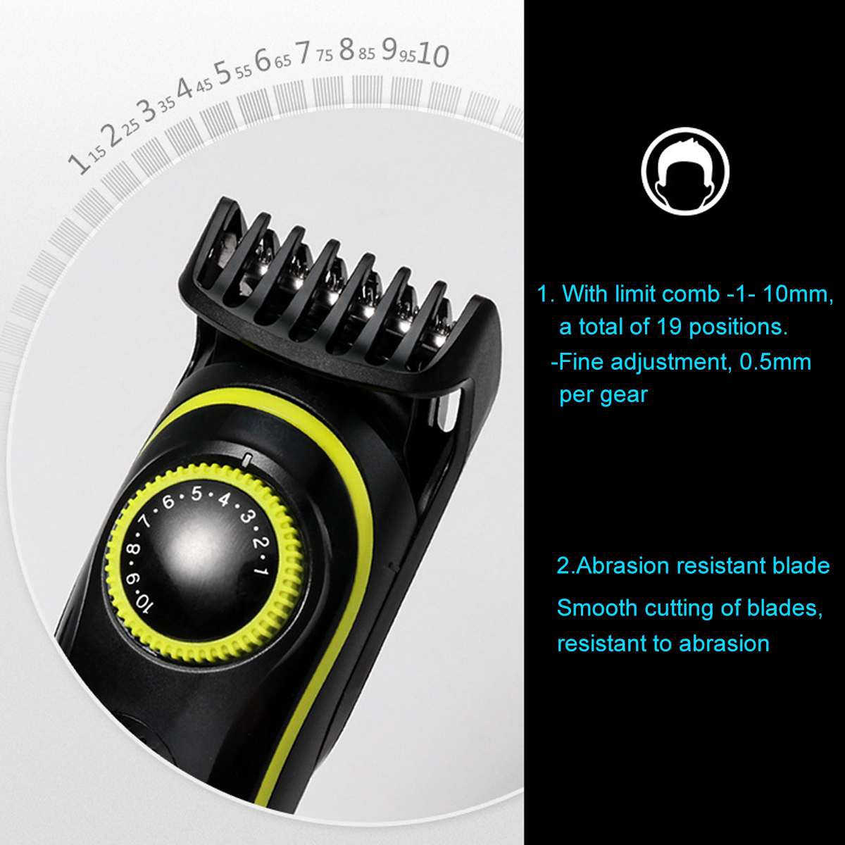 Kemei 696 Multifunctional Trim - đánh giá và giá Men'S Grooming Haircut