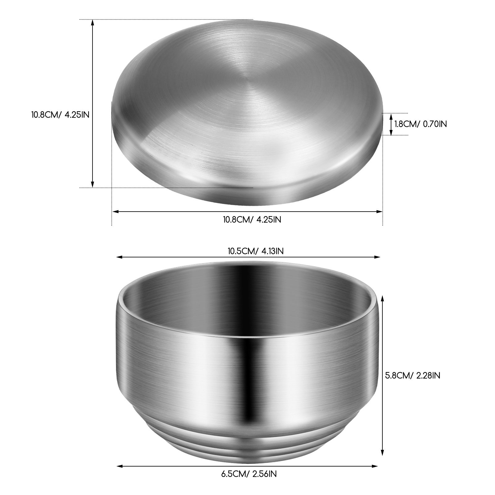 Premium Stainless Steel Shavin - đánh giá và giá Shaving Bowl Soap