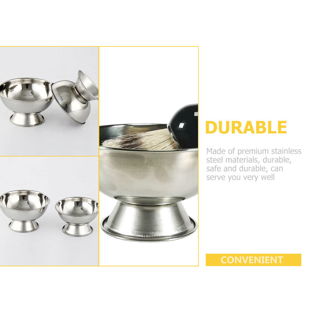 Stainless Steel Shaving Mug Fo - đánh giá và giá Shaving Bowl Soap