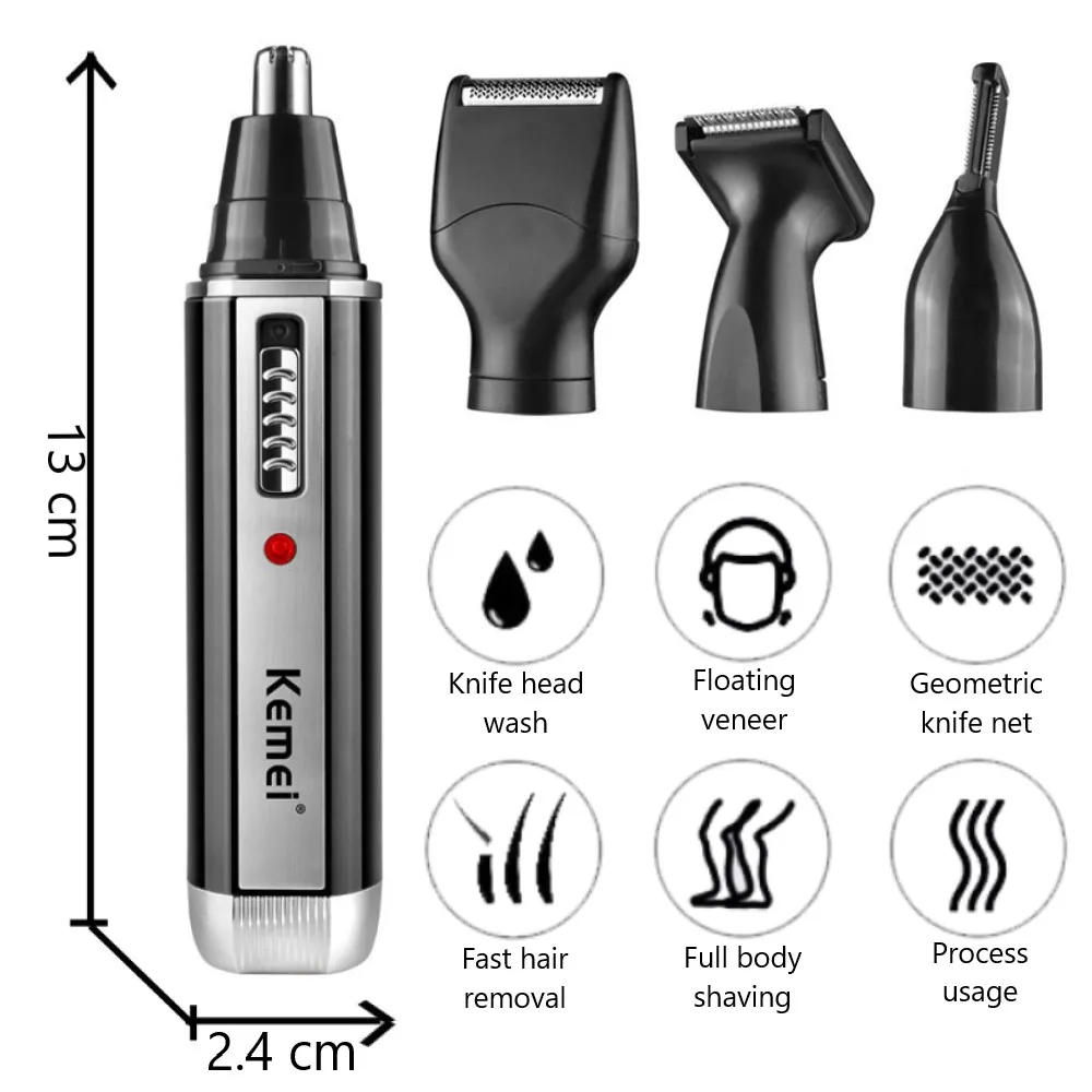 Kemei 4 in 1 trimmer for men E - đánh giá và giá Men'S Grooming Haircut