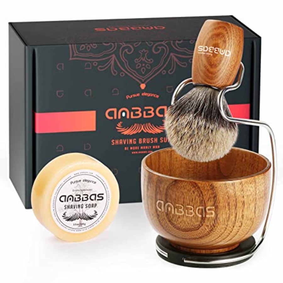 Badger Hair Shaving Brush with - đánh giá và giá Shaving Bowl Soap