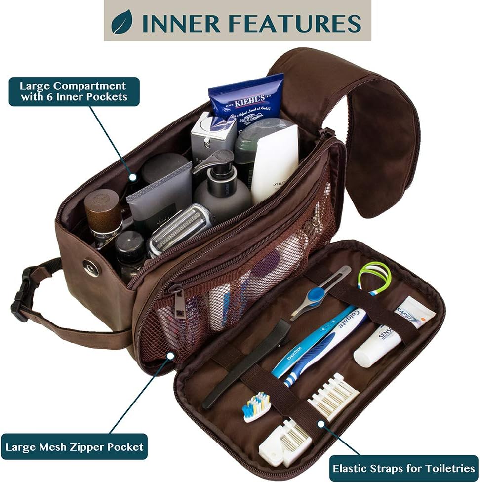 PAVILIA Toiletry Bag for Men,  - đánh giá và giá Men'S Groom