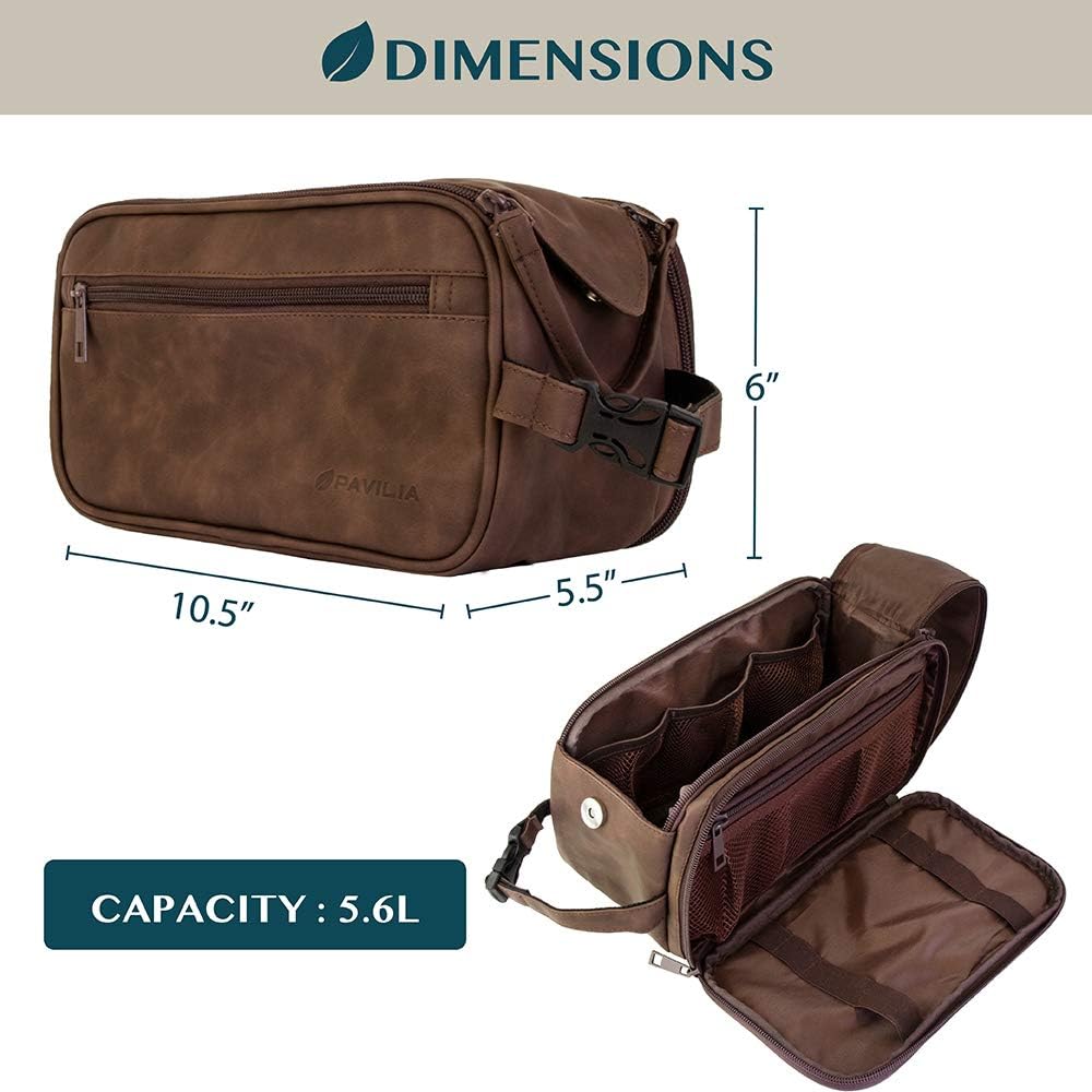 PAVILIA Toiletry Bag for Men,  - đánh giá và giá Men'S Groom