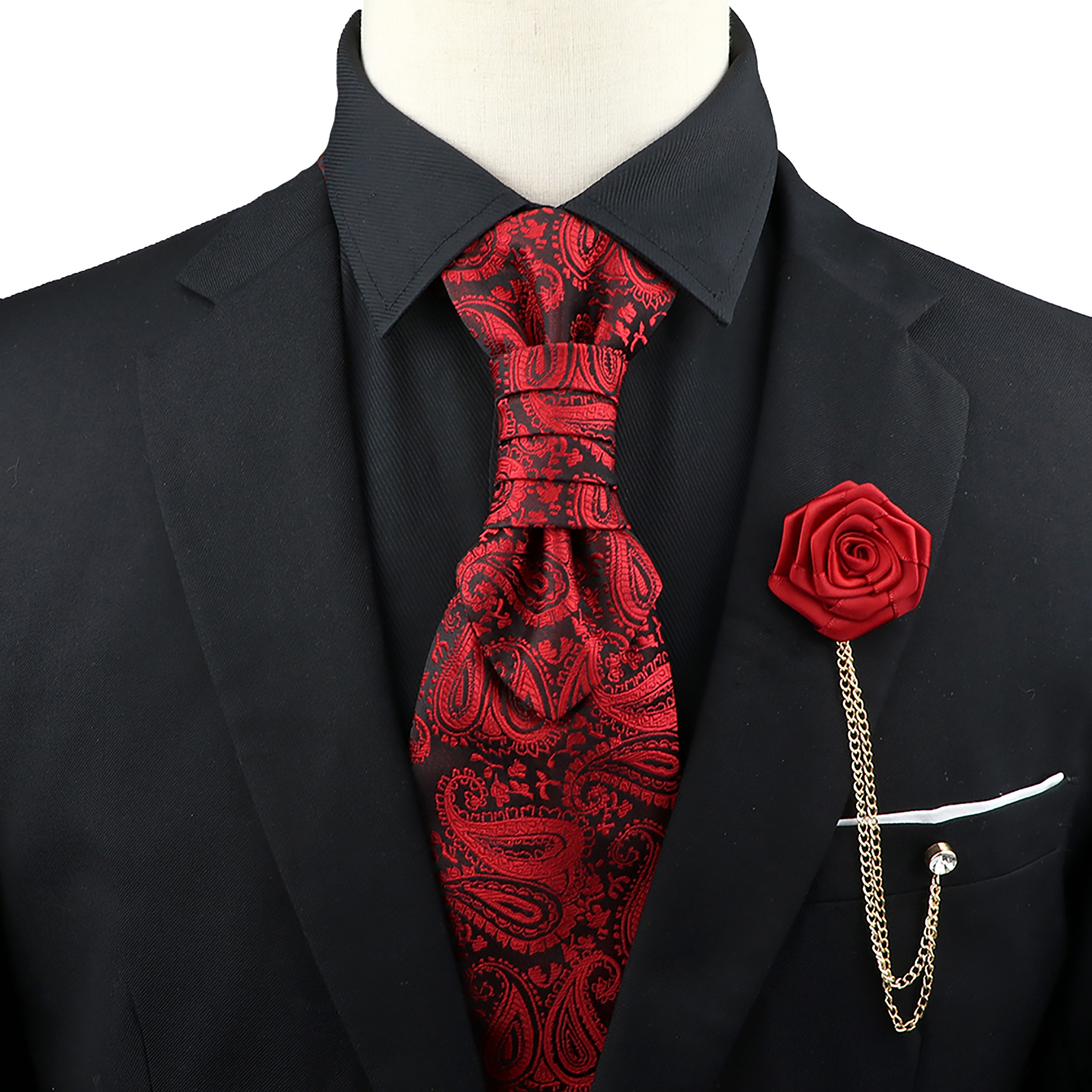 New Men's Premium Paisley Tie  - đánh giá và giá Mens Grooming Kit Luxury