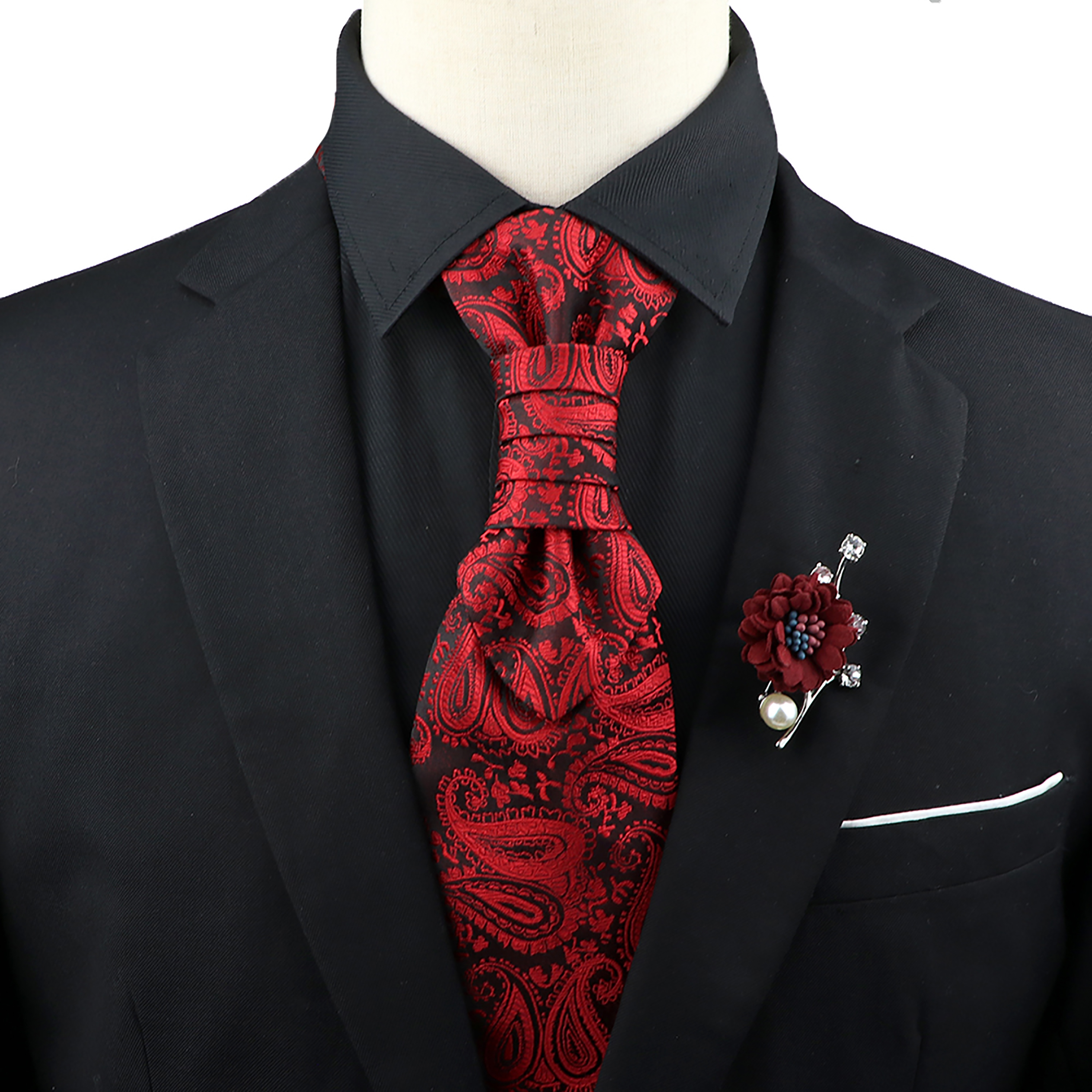 New Men's Premium Paisley Tie  - đánh giá và giá Mens Grooming Kit Luxury