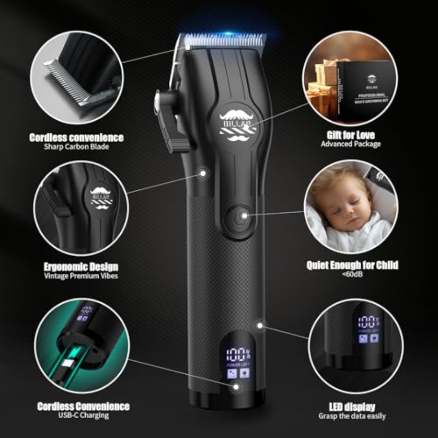 ® Cordless Barber Kit, Profess - đánh giá và giá Men'S Grooming Haircut