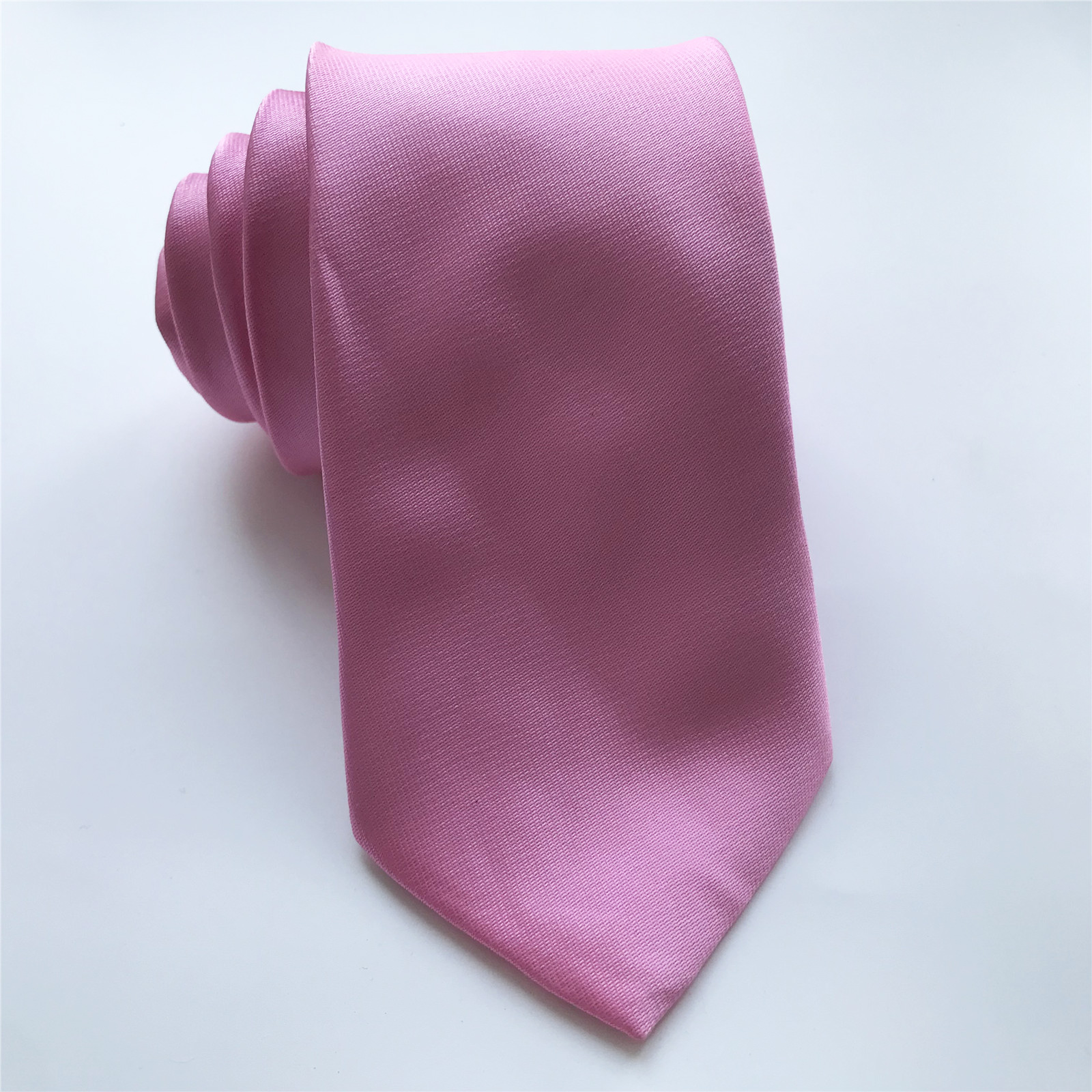 Men's Ties Solid Pink Neck Tie - đánh giá và giá Men'S Grooming Pictures