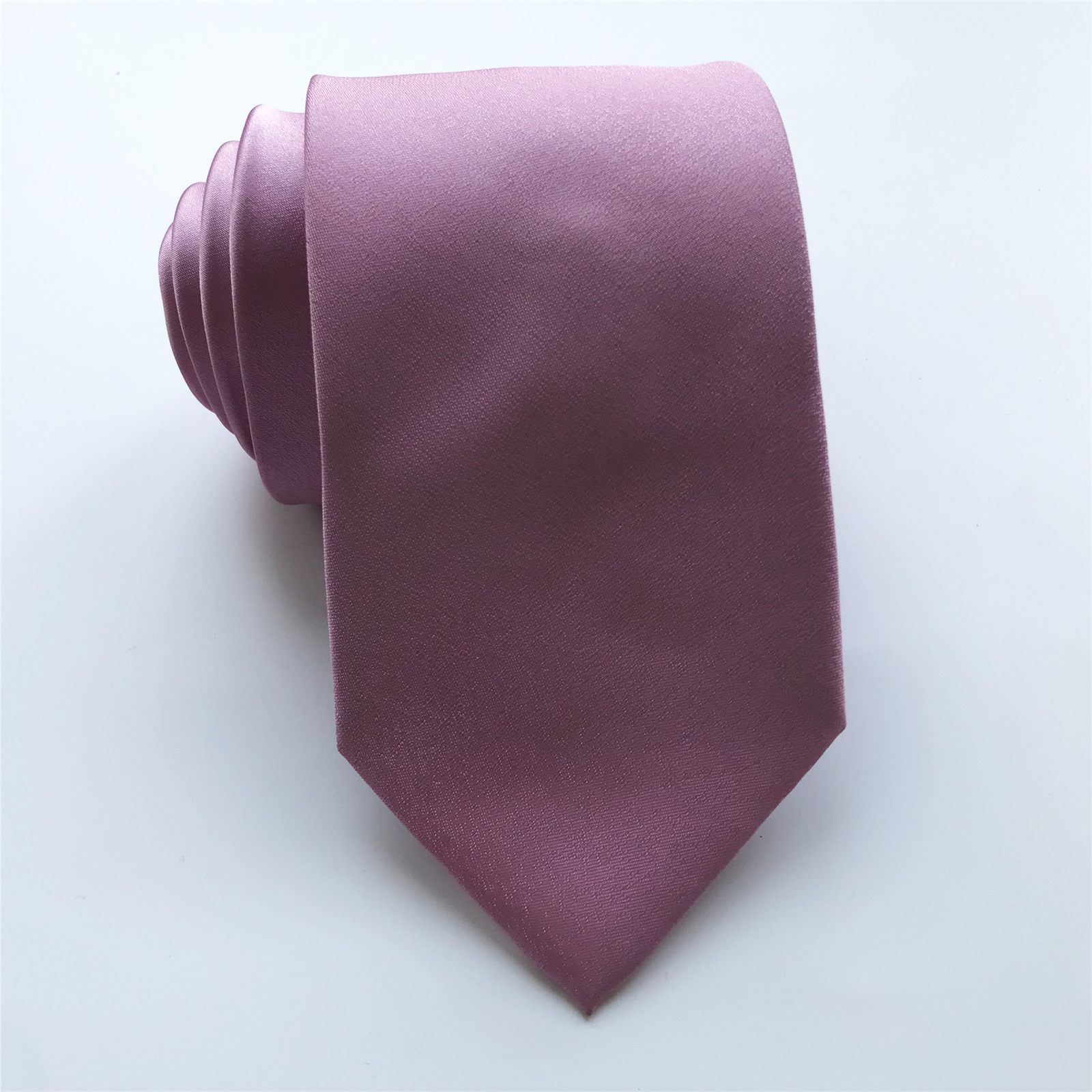 Men's Ties Solid Pink Neck Tie - đánh giá và giá Men'S Grooming Pictures