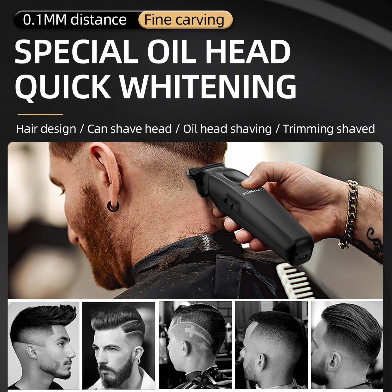 KiKiDo Electric Hair Clipper C - đánh giá và giá Men'S Grooming Guide