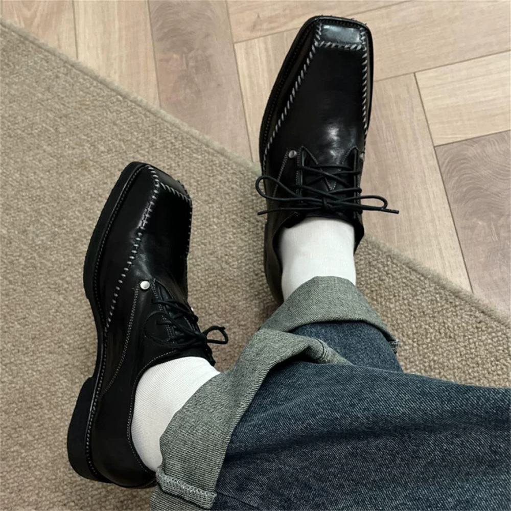 Derby Shoes for Men British St - đánh giá và giá Men'S Groom