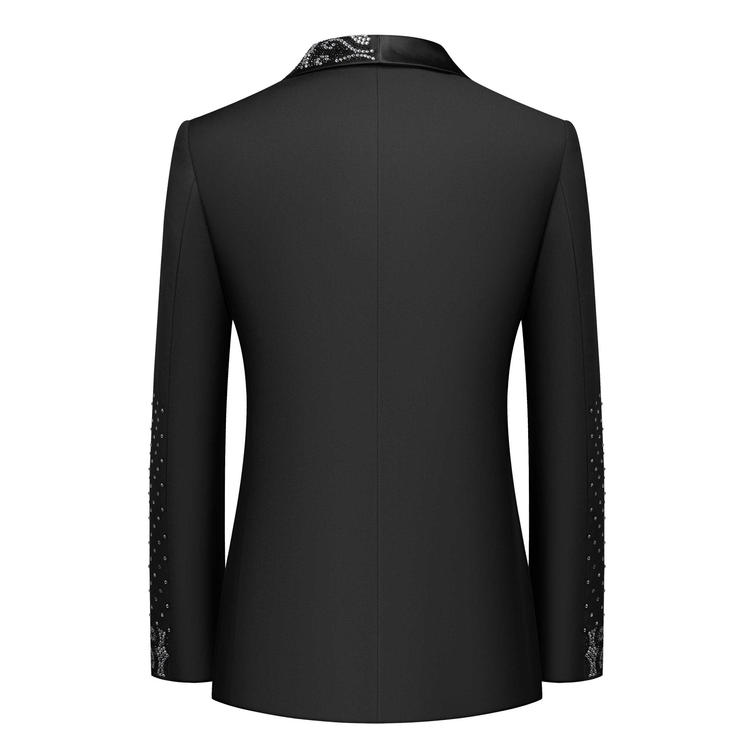 Real Picture Men Suit Crystal  - đánh giá và giá Men'S Grooming Pictures