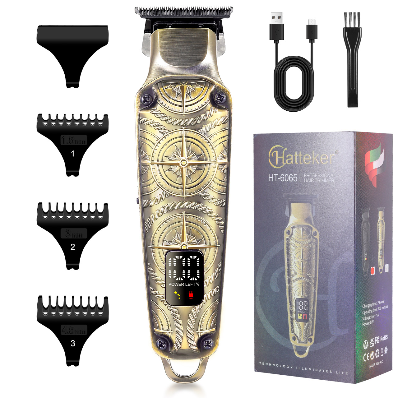 Hatteker Retro Hair Trimmer fo - đánh giá và giá Men'S Grooming Haircut