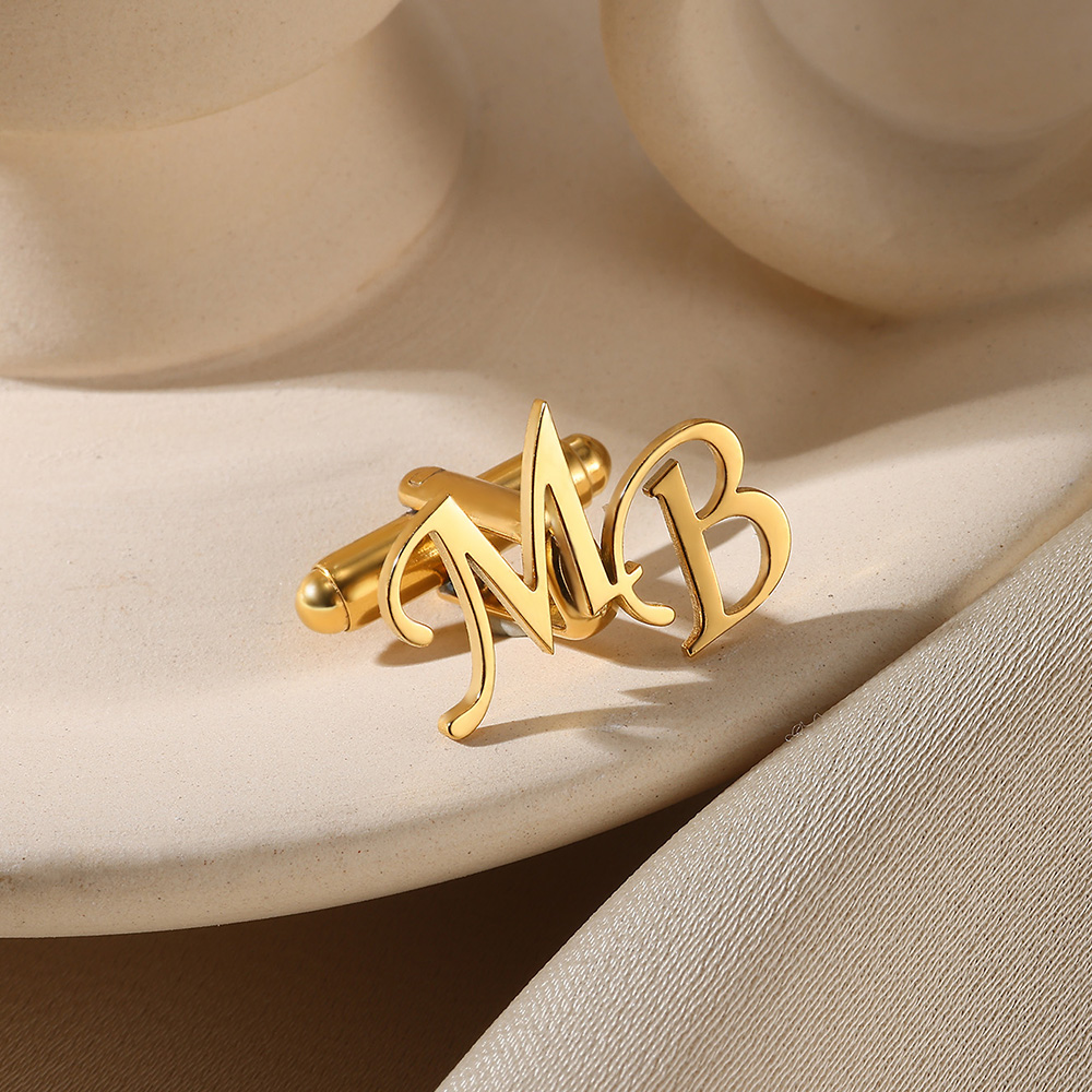 Customized Initial Letter Cuff - đánh giá và giá Men'S Groom