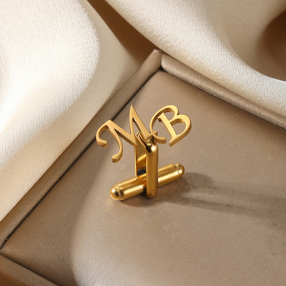 Customized Initial Letter Cuff - đánh giá và giá Men'S Groom
