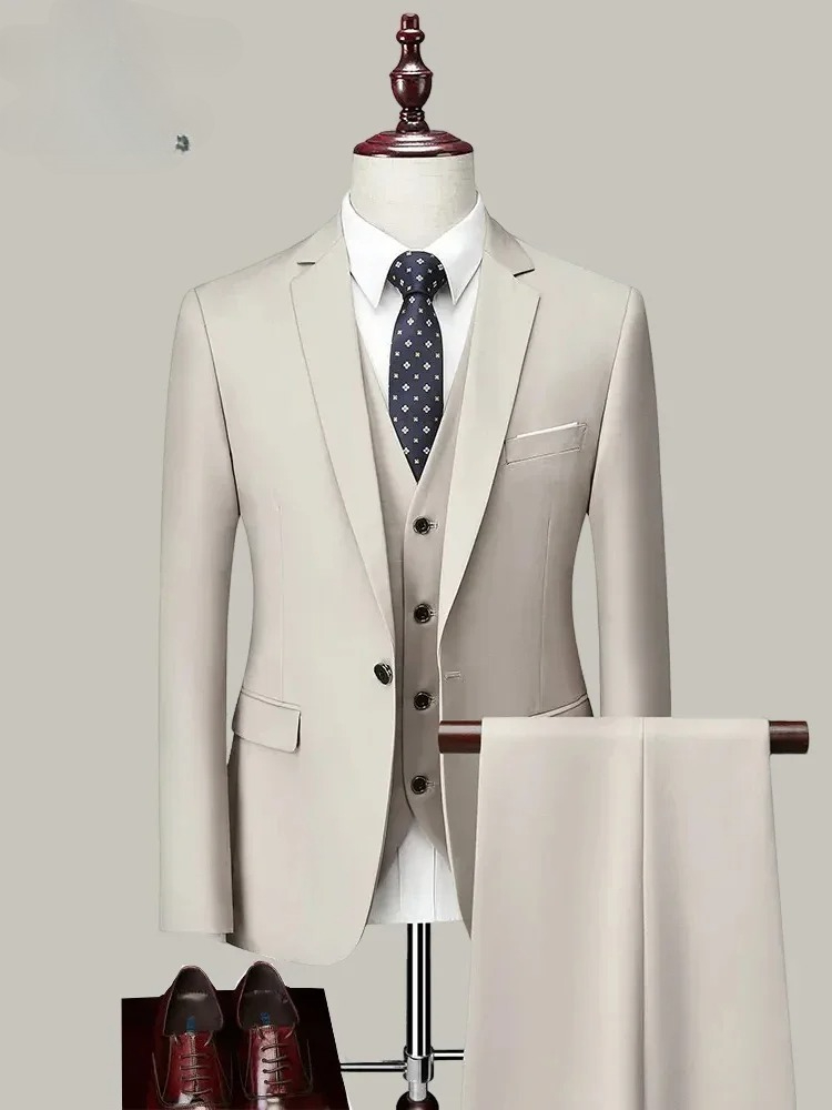 2026 M-6XL ( Jacket+Vest+Pants - đánh giá và giá Men'S Grooming Brands