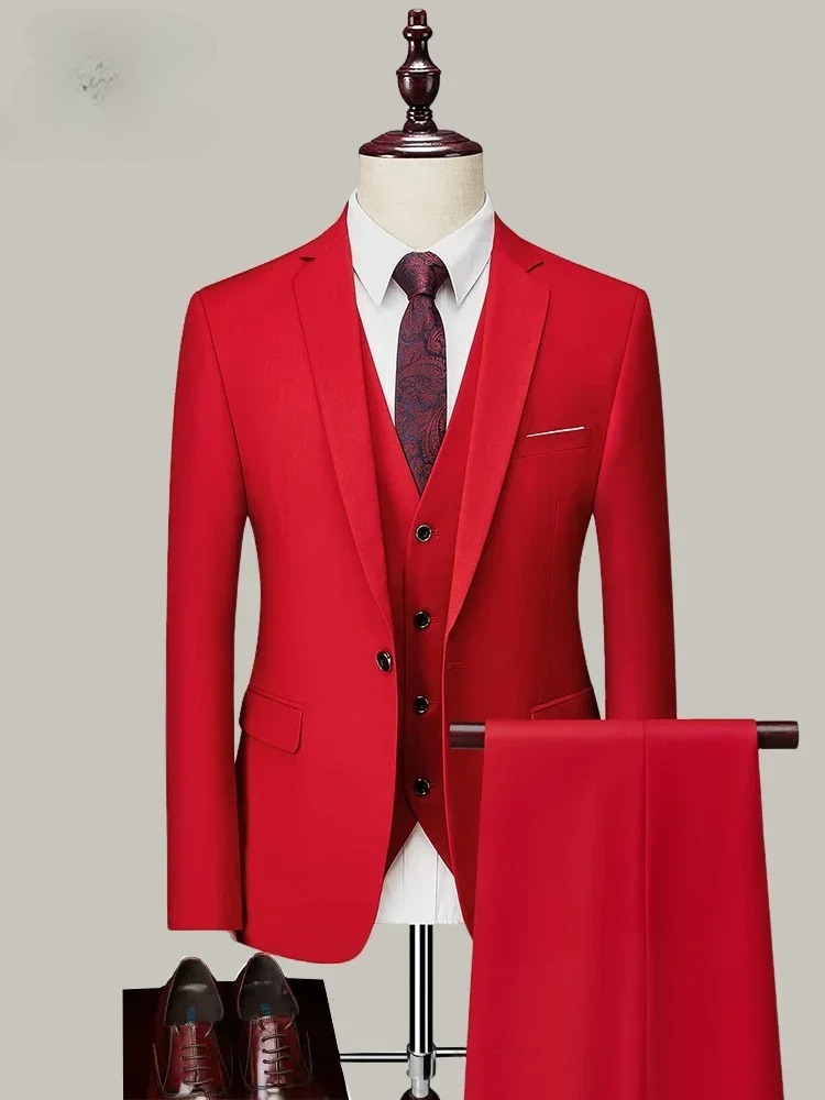 2026 M-6XL ( Jacket+Vest+Pants - đánh giá và giá Men'S Grooming Brands