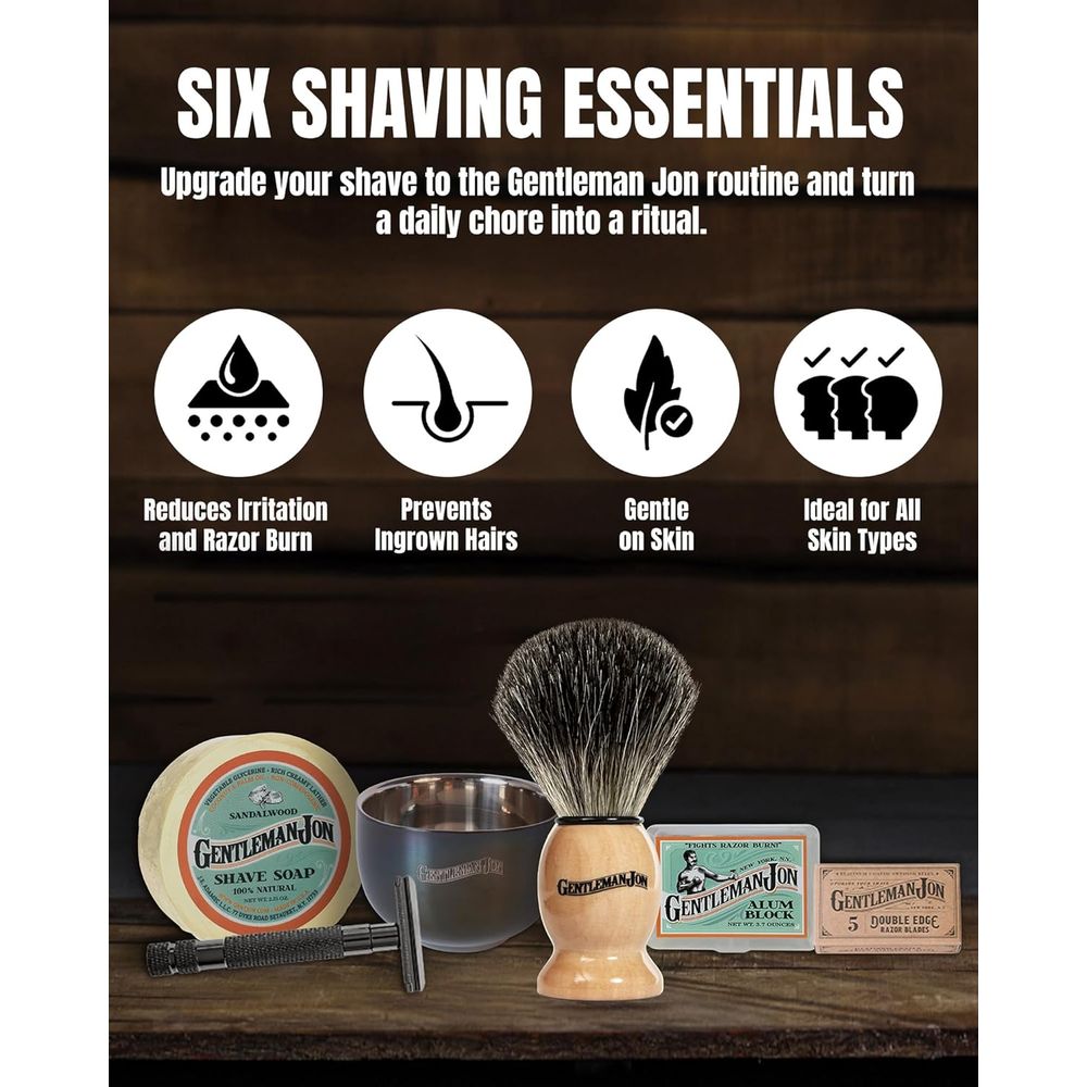 Classic Wet Shave Grooming Kit - đánh giá và giá Shaving Bowl Soap