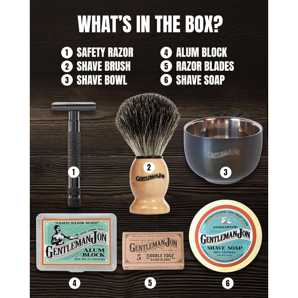 Classic Wet Shave Grooming Kit - đánh giá và giá Shaving Bowl Soap