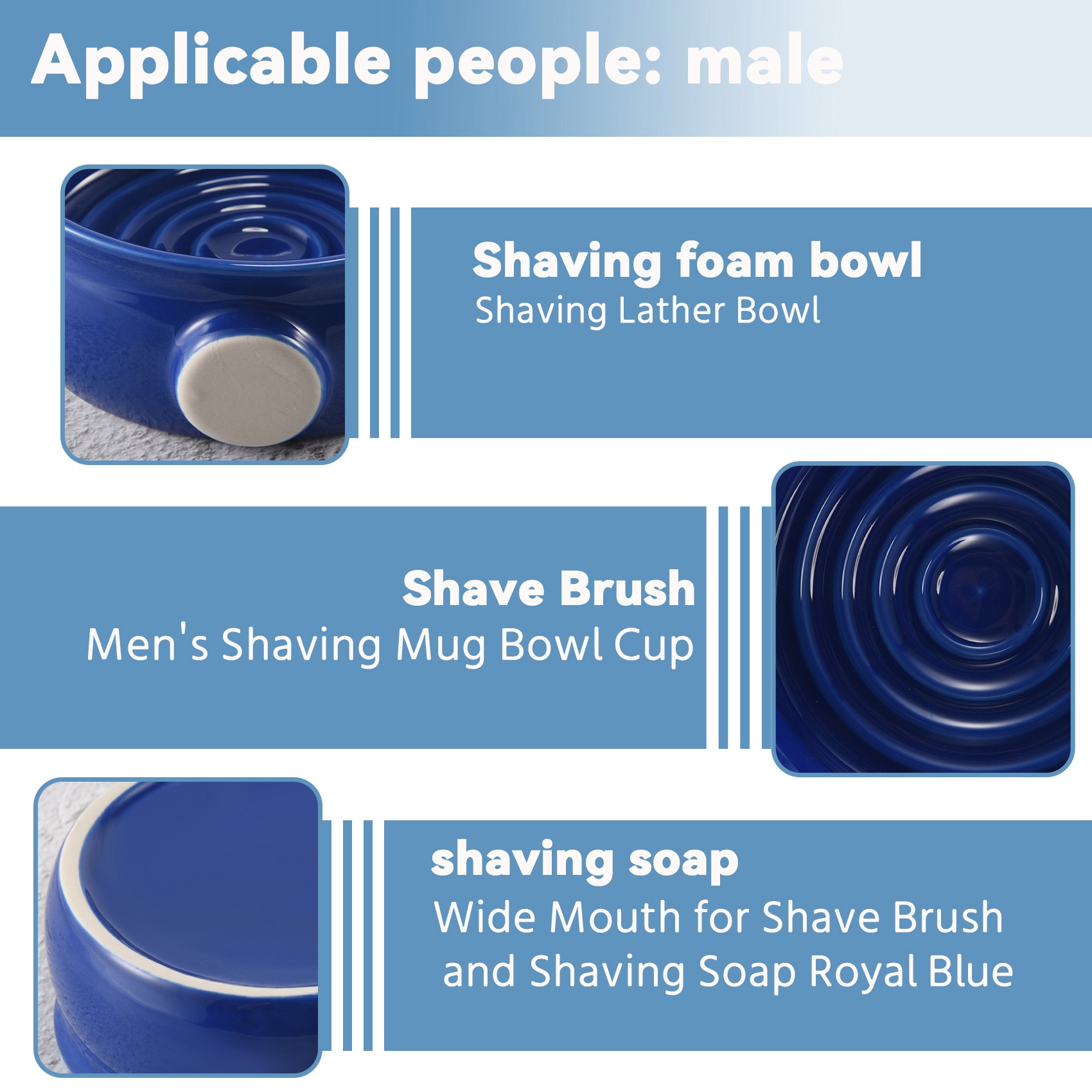 YCOC- Men's Shaving Mug Bowl C - đánh giá và giá Shaving Bowl Soap