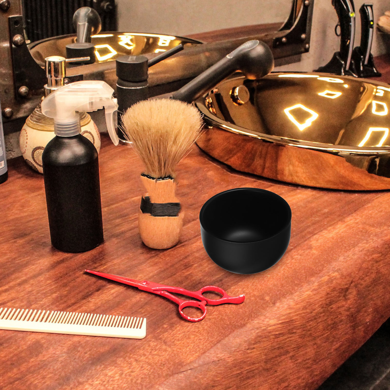 Black Mens Stainless Steel Sha - đánh giá và giá Shaving Bowl Soap