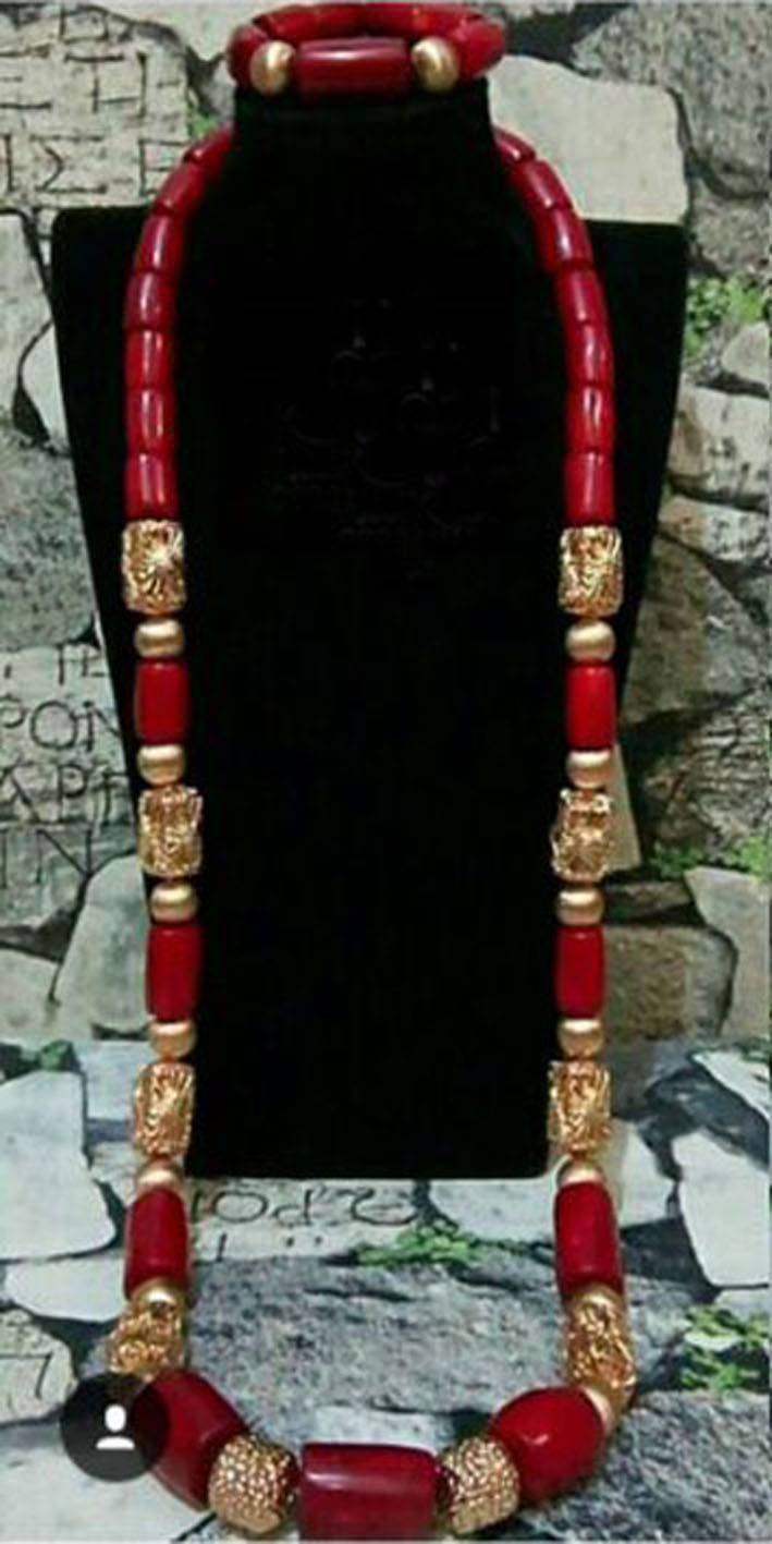 45 inches Long Men Real Coral  - đánh giá và giá Mens Grooming Dubai