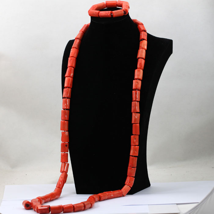 45 inches Long Men Real Coral  - đánh giá và giá Mens Grooming Dubai