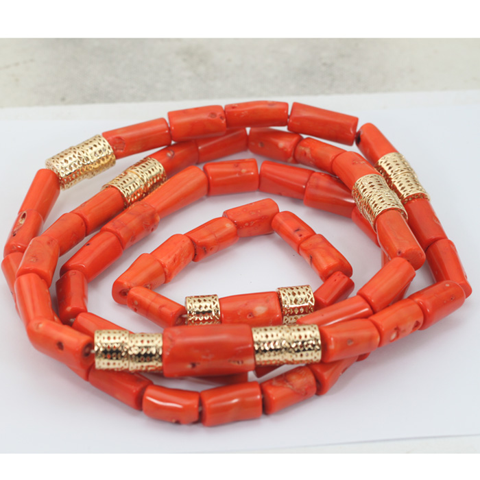 45 inches Long Men Real Coral  - đánh giá và giá Mens Grooming Dubai