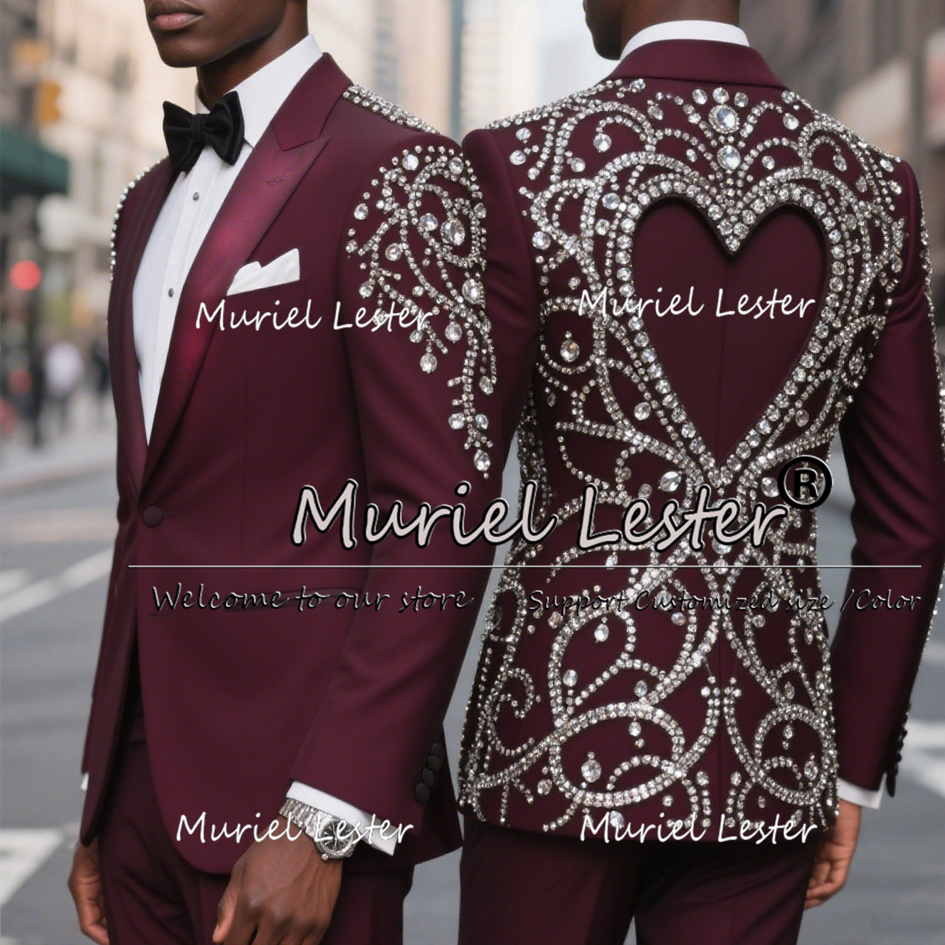Luxury Beaded Stones Tuxedos S - đánh giá và giá Mens Grooming Kit Luxury