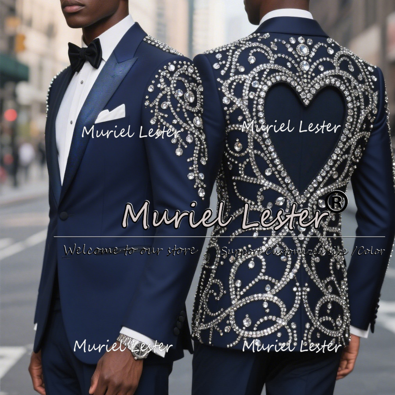 Luxury Beaded Stones Tuxedos S - đánh giá và giá Mens Grooming Kit Luxury