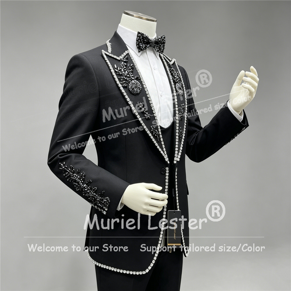 Luxury Rhinestone Beads Suits  - đánh giá và giá Mens Grooming Kit Luxury