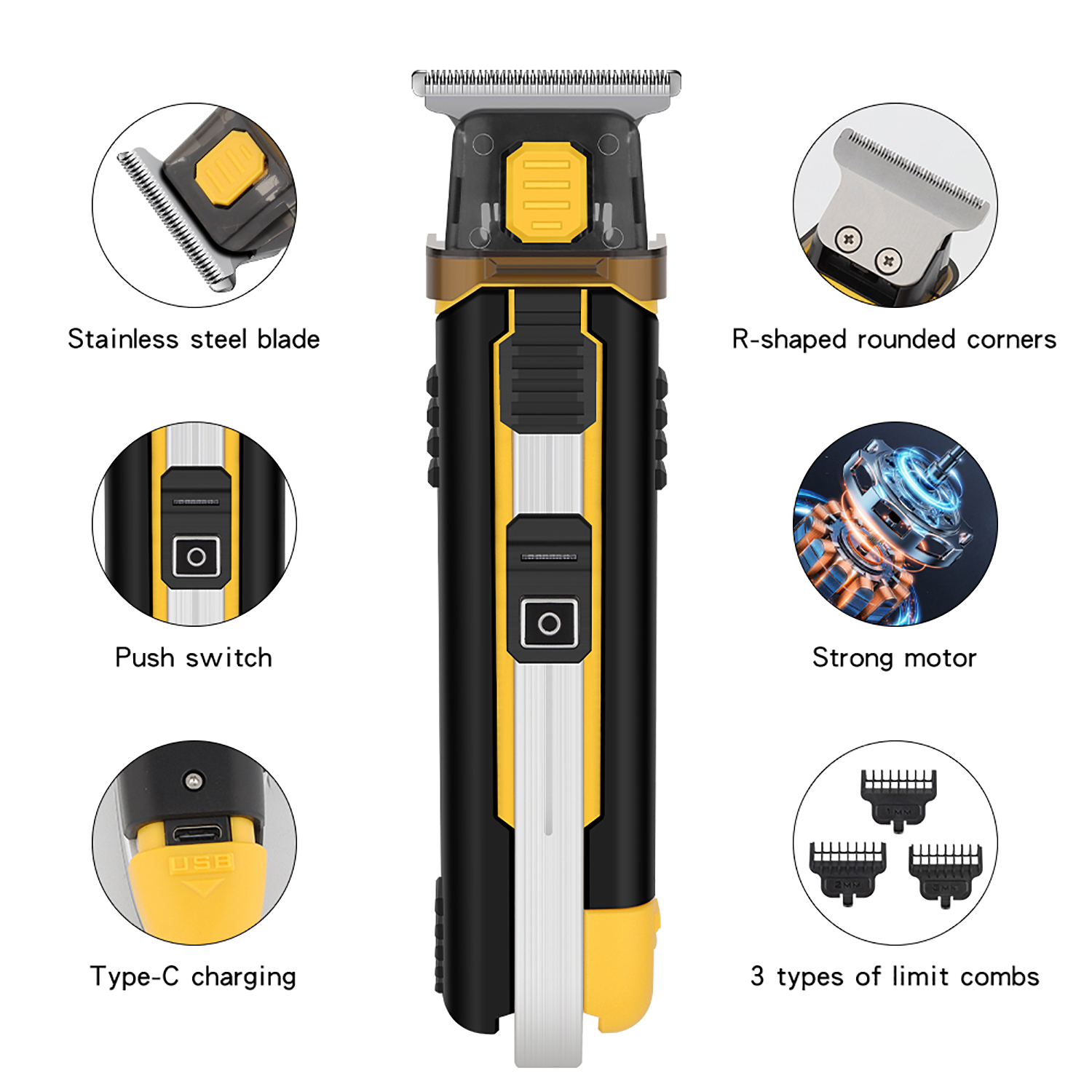HIENA Cordless Electric Hair C - đánh giá và giá Men'S Grooming Guide