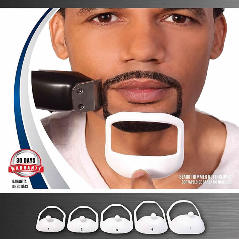 5Pcs Beard Styling Template Se - đánh giá và giá Men'S Grooming Guide