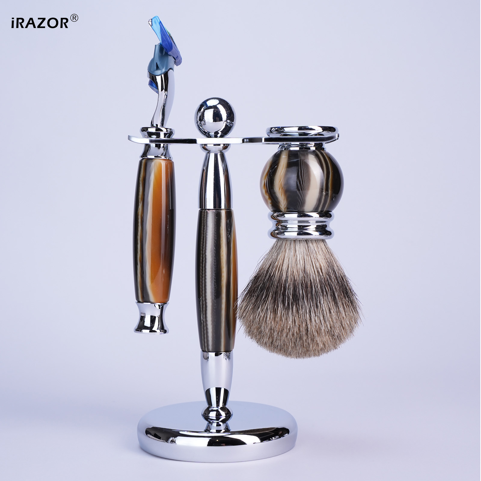 iRAZOR Luxury 5-Blade F5 Fusio - đánh giá và giá Mens Grooming Kit Luxury
