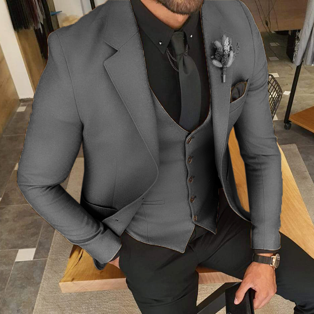 White 2 Piece Pant Coat Shawl  - đánh giá và giá Men'S Grooming Pictures