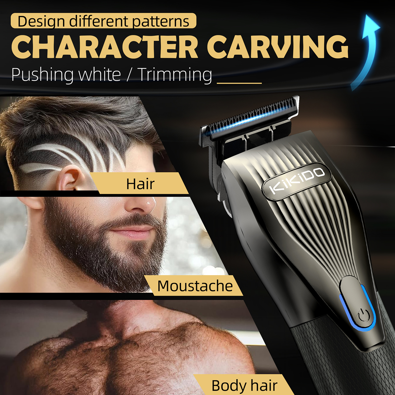 KiKiDO Professional Hair Clipp - đánh giá và giá Men'S Grooming Haircut